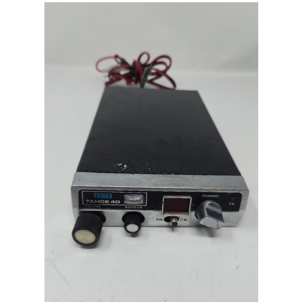 SBE Tahoe 40 CB Radio Transceiver Model SBE-49CB 40 Channel Japan Tested Working